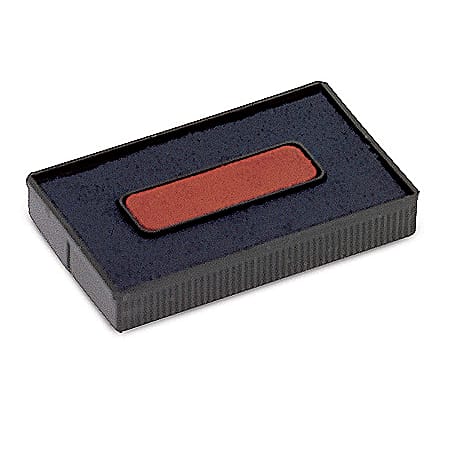 Office Depot Brand 2 Color Replacement Stamp Pad BlueRed - Office Depot