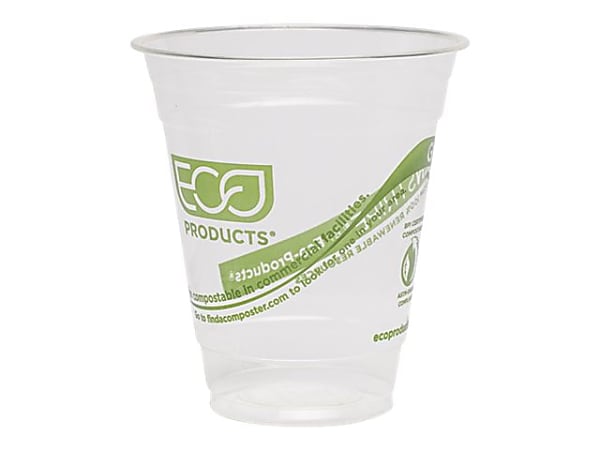 Eco Products GreenStripe Plastic Cold Cups 12 Oz. Carton Of 1000 ...