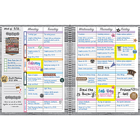 Teacher Created Resources 40 Week Lesson Planner 8 12 x 11 Home Sweet ...