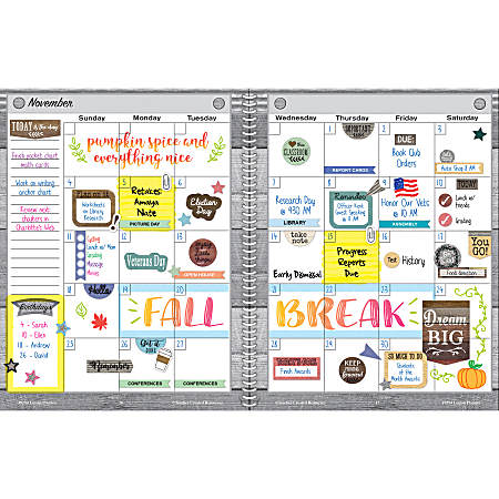 Teacher Created Resources 40 Week Lesson Planner 8 12 x 11 Home Sweet ...