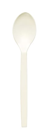 Eco-Products Plant Starch Teaspoons, Cream, Pack Of 1,000