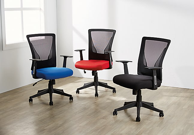 Brenton Studio Radley Task Chair Blue Office Depot