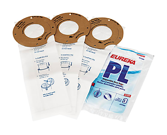 Eureka Vacuum Replacement Bags - White