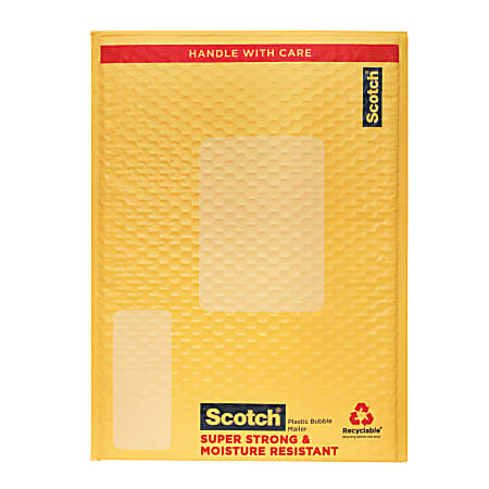 Scotch® Cushioned Mailer, #5, 10 1/2" x 15", Manila