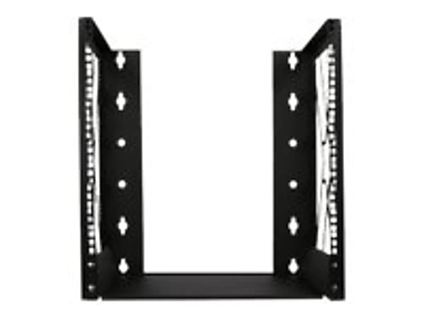 ClayTek WU Series Open Frame Rack WU-120B - Rack - wall mountable - black - 12U