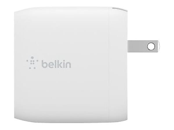 Belkin 24-Watt Dual Port USB-A Wall Charger With USB-A Lightning Cable, 1M/ 3.3 Ft, White