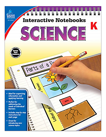Carson-Dellosa Interactive Notebooks: Science, Kindergarten