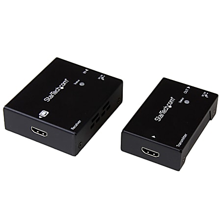 StarTech.com HDMI over CAT5 HDBaseT Extender - Power over Cable - Ultra HD 4K