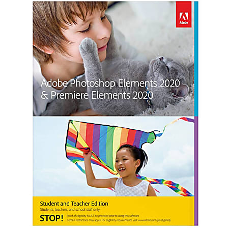 Adobe Photoshop Elements 2020 & Premiere Elements 2020 Student & Teacher Edition (Mac)