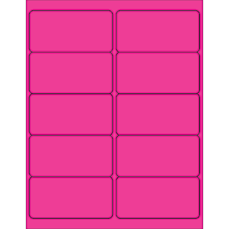 Office Depot® Brand Labels, LL178PK, Rectangle, 4
