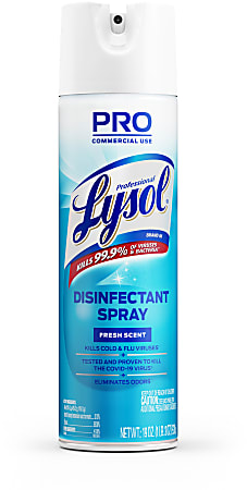 Office depot lysol spray sale