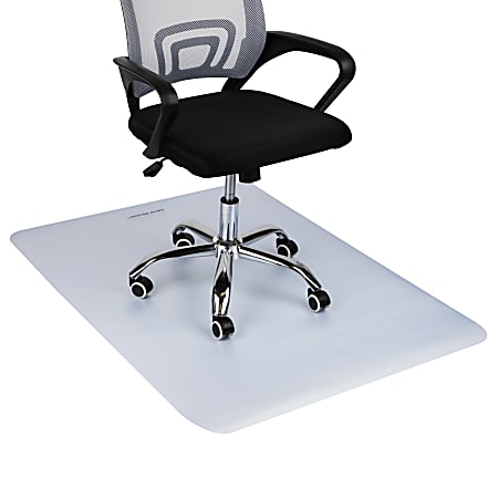 Mind Reader  9-to-5 Collection Hard Floor Office Chair Mat, 35-1/4”W x 47”D