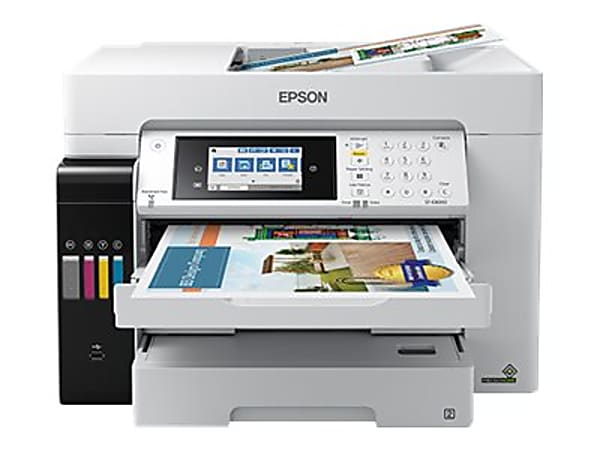 Epson® WorkForce® ST-C8000 Wireless All-In-One Color Inkjet Printer