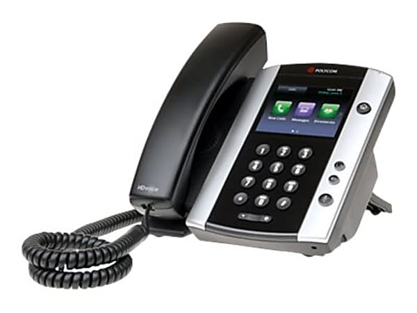 Poly VVX 500 - VoIP phone - 3-way call capability - SIP, RTCP, RTP, SRTP - multiline