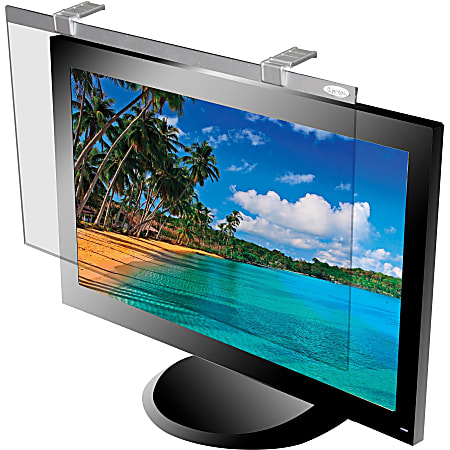 Kantek LCD Protective Filter Silver - For 20" Widescreen Monitor - Scratch Resistant - Anti-glare - 1