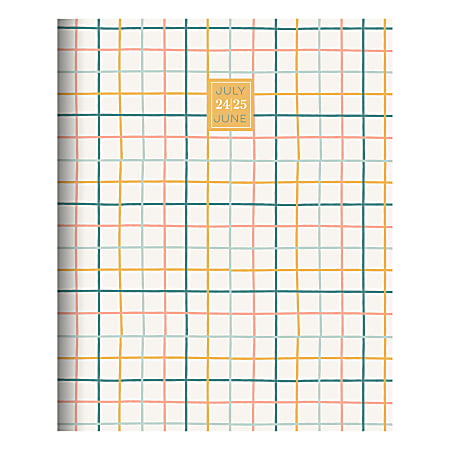 2024-2025 TF Publishing Medium Monthly Planner, Graph, 8” x 6-1/2”, July To June