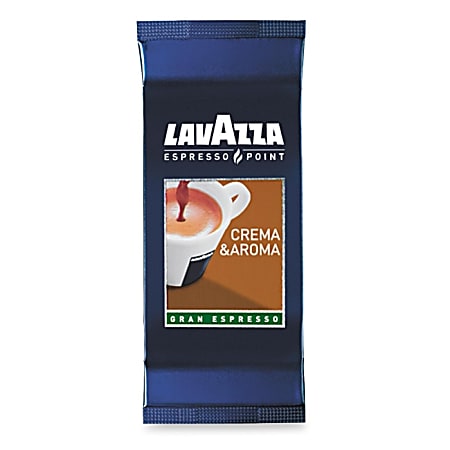 Lavazza Espresso Point Cartridges, Crema Aroma Arabica/Robusta, Box Of 100