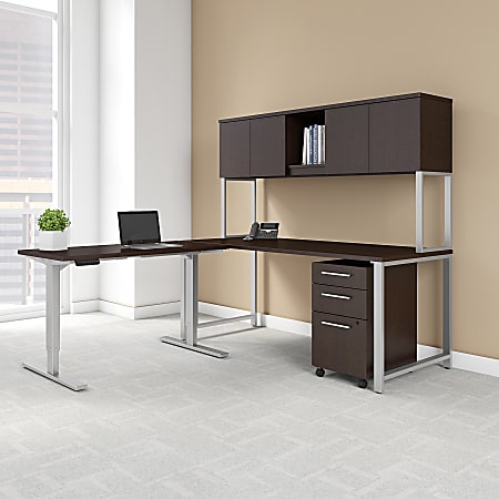 Bush Business Furniture 400 Series 72 W L Shaped Desk And Height