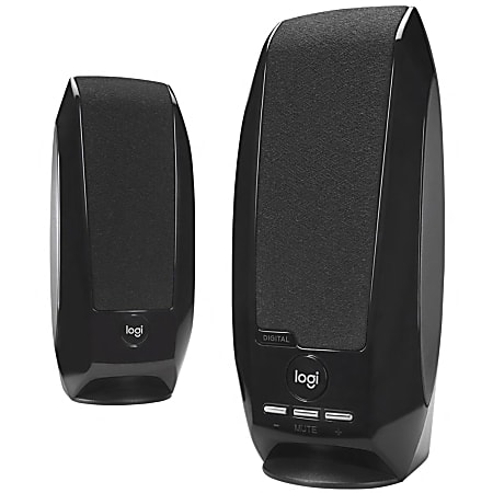 Logitech® S-150 Digital USB Speaker System, Black