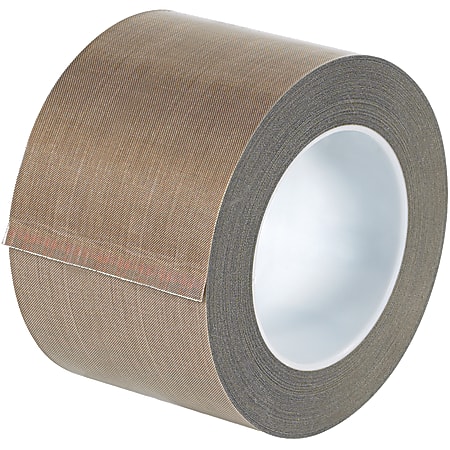 Office Depot® Brand PTFE Glass Cloth Tape, 3 Mils, 3" Core, 3" x 54', Brown