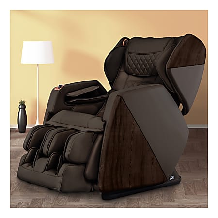 Osaki Pro Soho 4 D Massage Chair Brown Office Depot