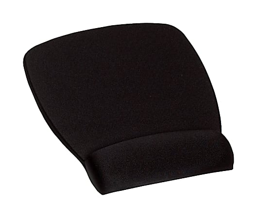 3M™Foam Mouse Pad With Antimicrobial Protection, Black,
