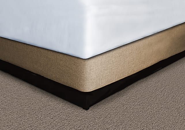 Mattress Safe, Inc Designer Décor® Collection Contour Wrap For Box Spring, King, 7" Drop, Sawgrass Caramel, Total Qty 12