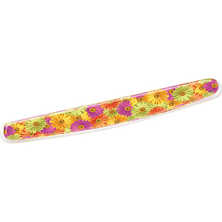 3M™ Gel Wrist Rest for Keyboard, Flowers