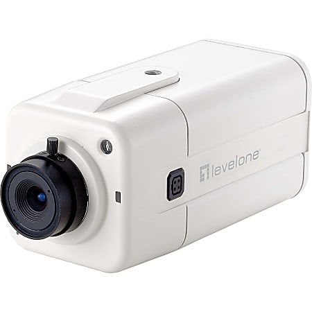 LevelOne H.264 Mega Pixel FCS-1122 PoE 10/100 Mbps IP Network Camera w/2-way audio (Day/Night) - High Res 1280x800 - CMOS - PoE - Megapixel - Day/Night