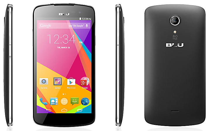BLU Studio X Unlocked GSM Cell Phone, Black, PBN200653
