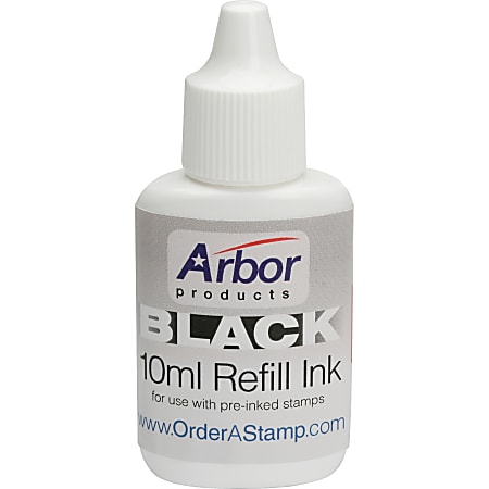 SKILCRAFT Stamp Pad Ink, Black (AbilityOne 7510-01-207-3961)