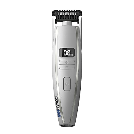 Conair® ConairMan Close Trim Precision Flex Head Beard & Stubble Trimmer, Silver
