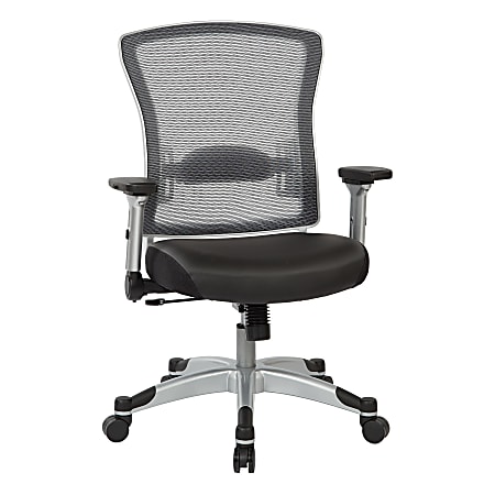 Office Star™ Space Seating Ergonomic Leather High-Back Executive