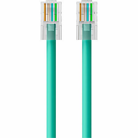 Belkin Cat6 UTP Patch Cable - RJ-45 Male - RJ-45 Male - 15ft - Green