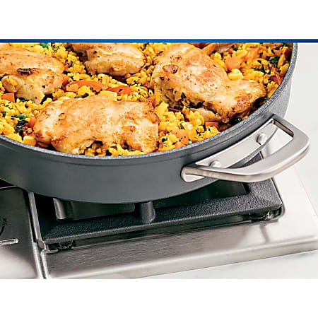 NINJA Premium 4-qt. Stainless Steel Nonstick Saute Pan with Glass Lid  C30140 - The Home Depot