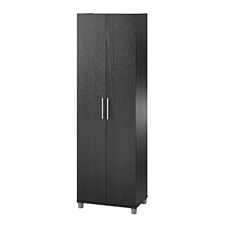 Ameriwood™ Home Camberly 24"W Utility Storage Cabinet, Black