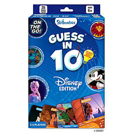 Skillmatics Guess in 10 Game, Disney, 2nd Grade