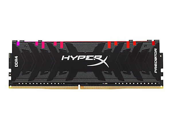 Kingston HyperX Predator 32GB DDR4 SDRAM Memory Module - 32 GB (4 x 8GB) - DDR4-2933/PC4-23466 DDR4 SDRAM - 2933 MHz - CL15 - 1.35 V - Unbuffered - 288-pin - DIMM