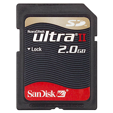 SanDisk® Ultra II SD™ Plus Memory Card, 2.0GB