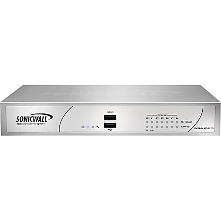 SonicWall NSA 220 Firewall Appliance