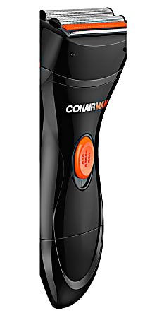 Conair ConairMan Wet/Dry Travel Shaver, Black