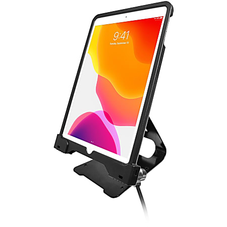 CTA Digital Anti-Theft Security Case with Stand for 10.2-inch iPad 7th/ 8th/ 9th Gen, iPad Air 3 & iPad Pro 10.5 - PADASCS10
