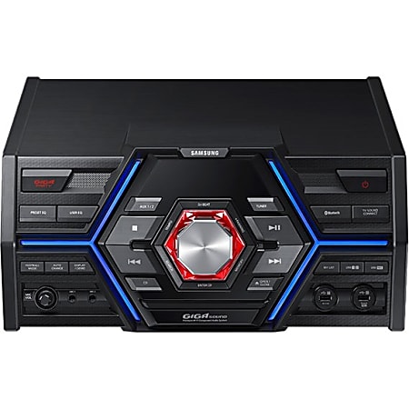 Samsung MX JS8000 Mini Hi Fi System 2400 W RMS Black CD Player 1