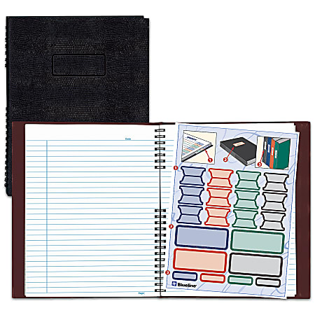 Blueline® NotePro™ 50% Recycled Notebook, 8 1/2" x