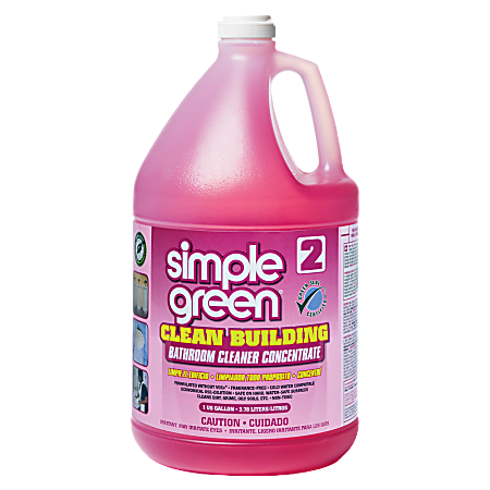 Simple Green Clean Building Bathroom Cleaner Concentrate 128 Oz Bottle ...