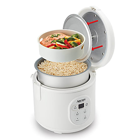 Aroma ARC-914D 4-Cup Cool-Touch Rice Cooker, Stainless Steel, 1 - Harris  Teeter
