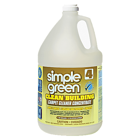 Simple Green® Clean Building® Carpet Cleaner Concentrate, 128 Oz Bottle