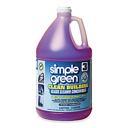 Simple Green Clean Building Glass Cleaner Concentrate 1 Gallon - Office ...