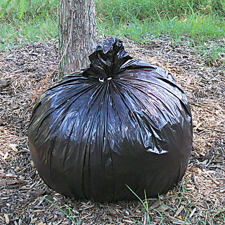 Brown garbage hotsell bags