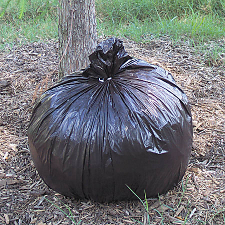 Brown trash bags deals